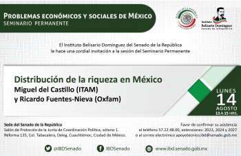 Seminario permanente: Distribución de la riqueza en México